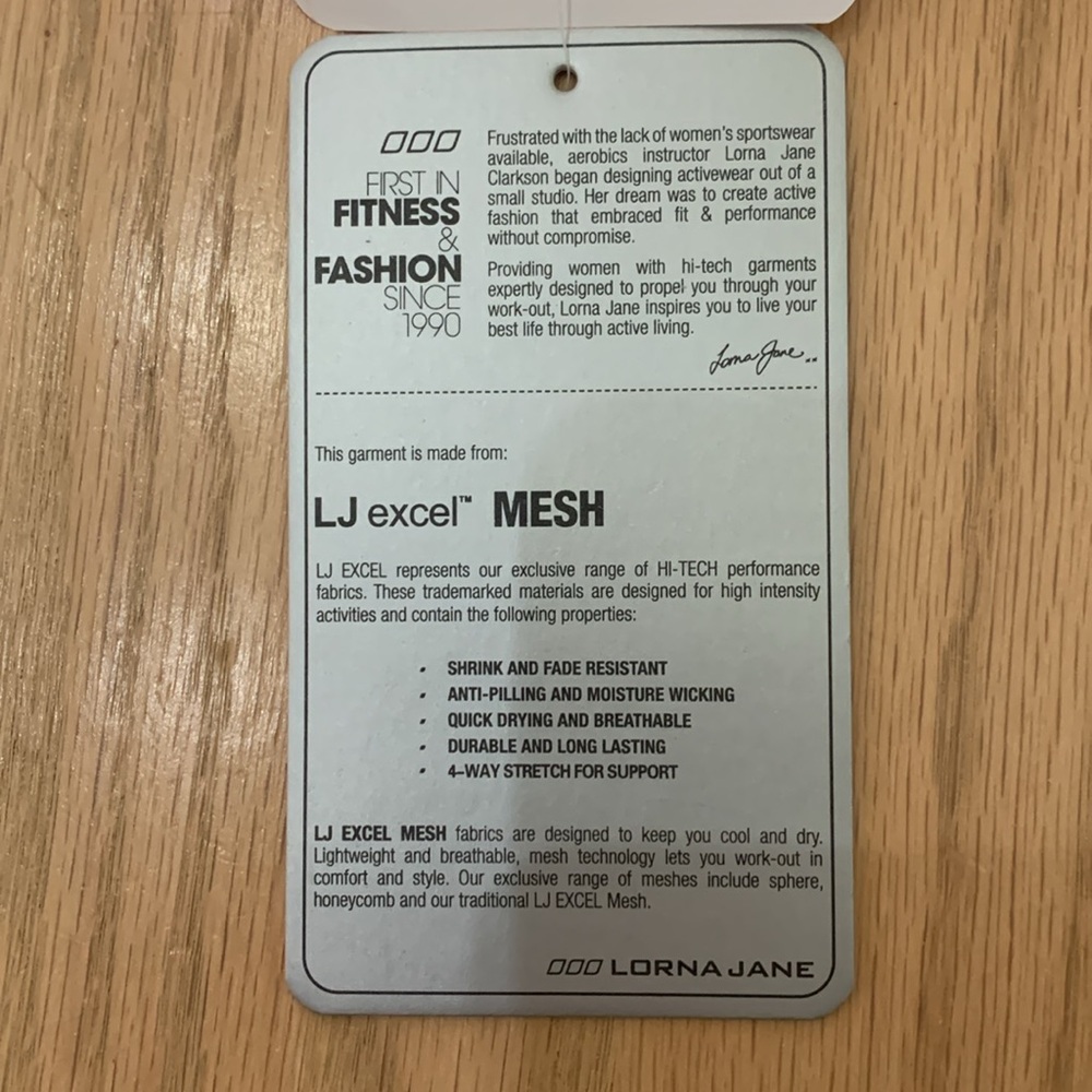 NWT- Lorna Jane Dion Mesh Excel Tank- Neon Sherbert - Picture 7 of 7